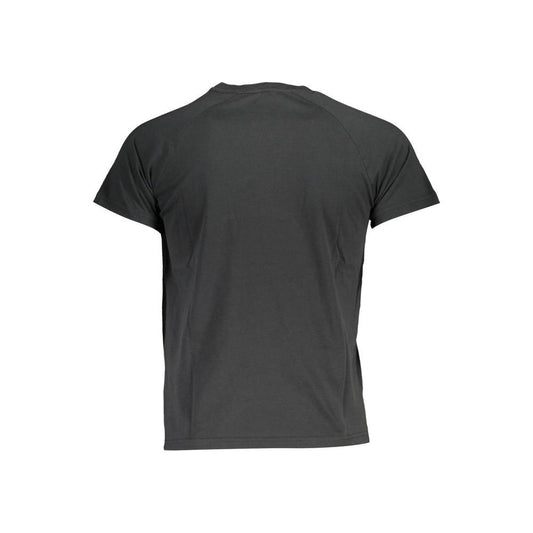 K-WAY Sleek Cotton Round Neck Tee with Logo Detail K-WAY