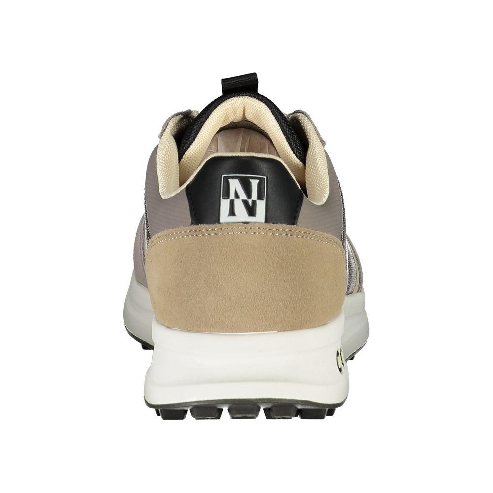 Napapijri Sleek Laced Sports Sneakers with Contrast Accents Napapijri