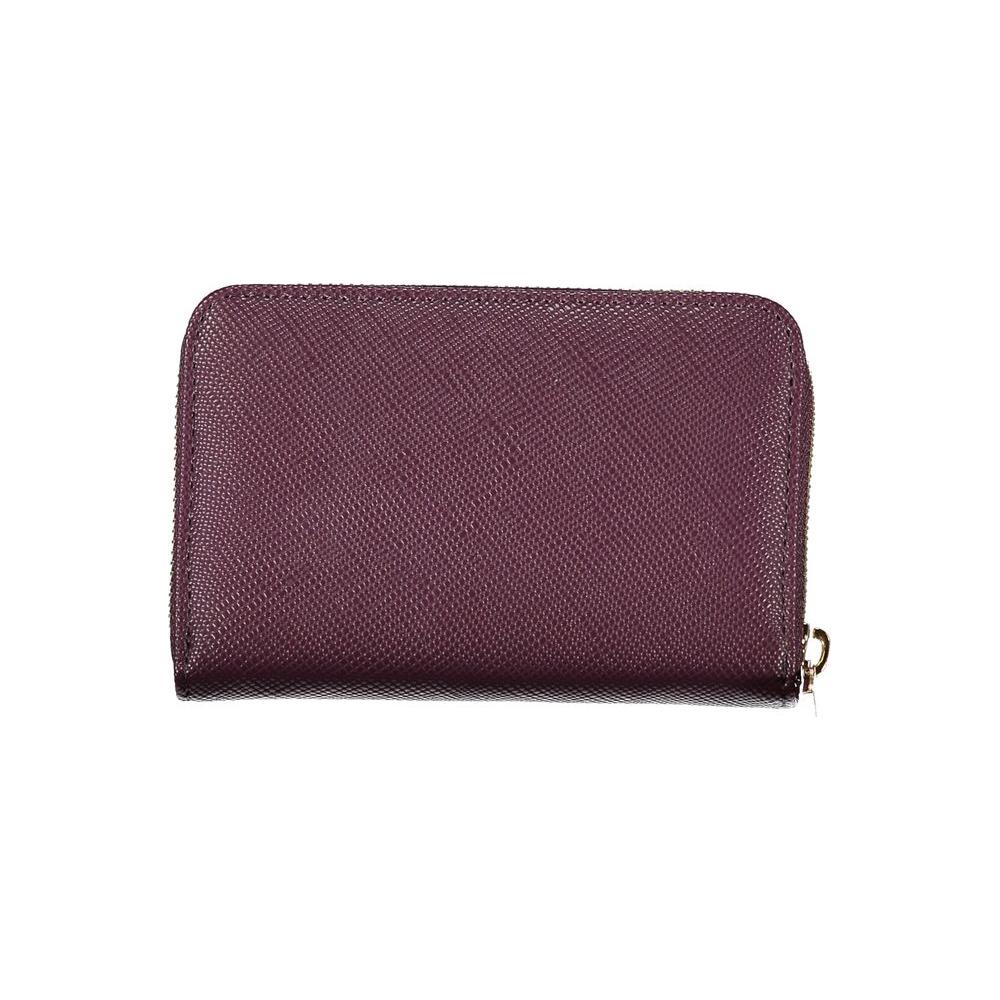 Guess Jeans Elegant Purple Wallet for Stylish Essentials Guess Jeans