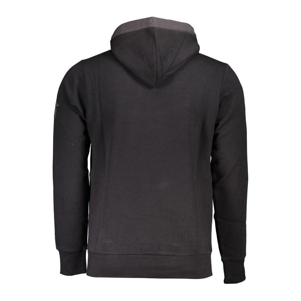 U.S. Grand Polo Sleek Hooded Fleece Sweatshirt with Contrast Details U.S. Grand Polo