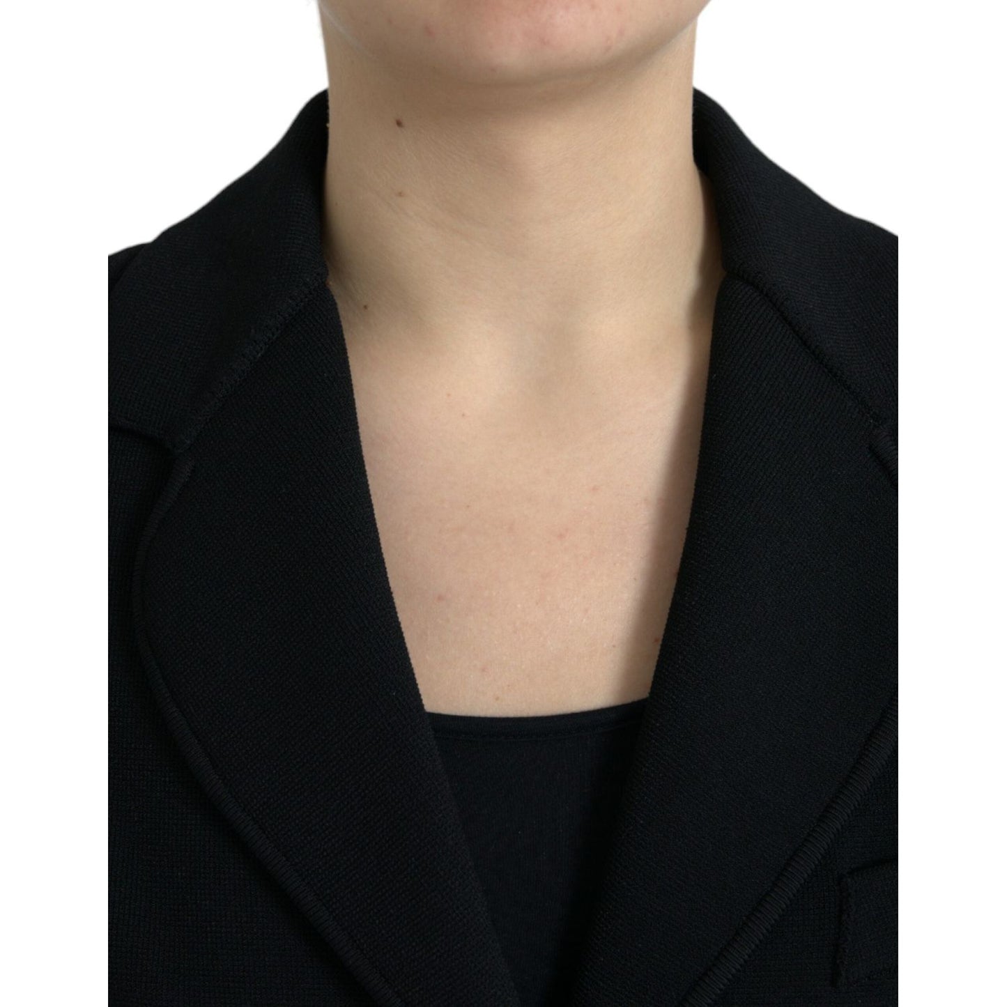 Dolce & Gabbana Elegant Black Designer Blazer for Women Dolce & Gabbana