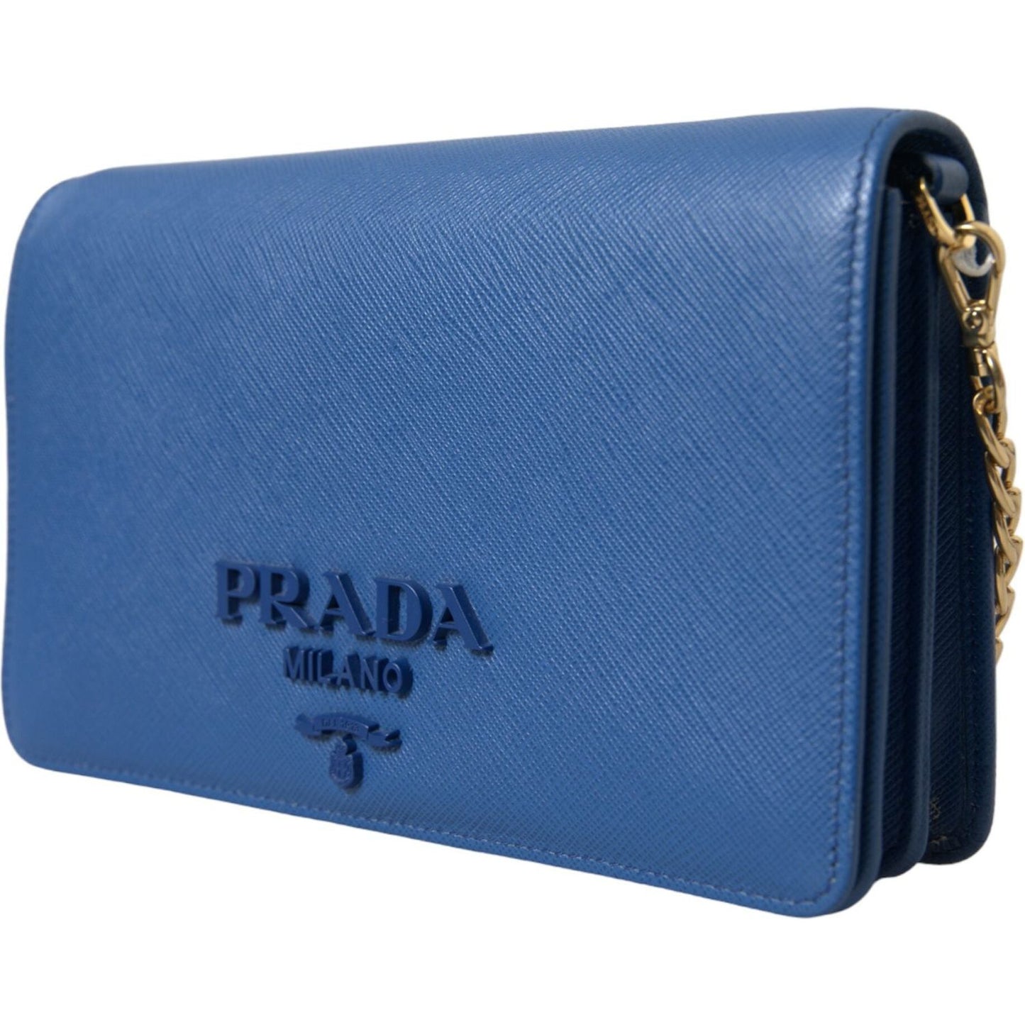 Prada Elegant Monogram Leather Sling Purse Prada