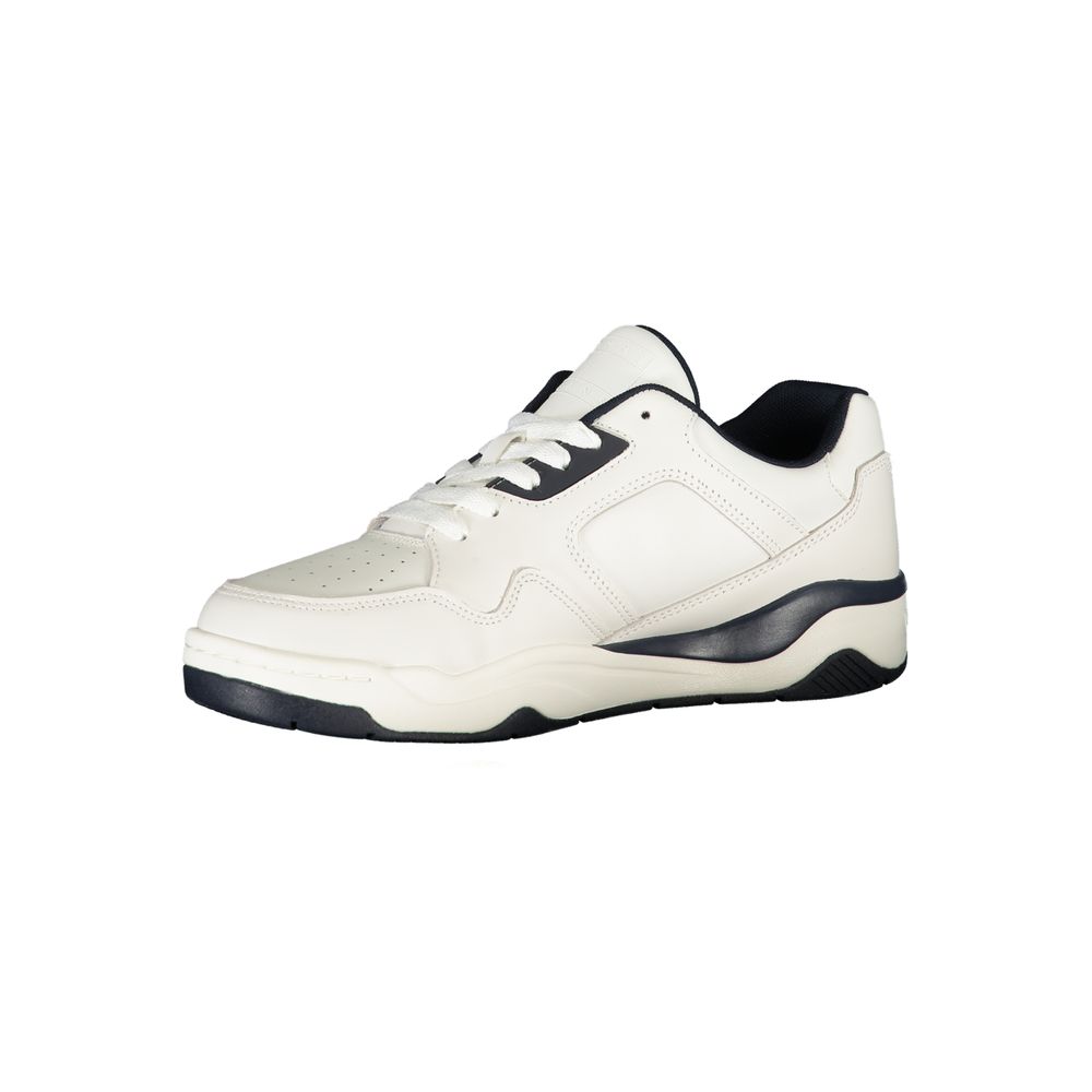 Tommy Hilfiger White Polyester Sneaker Tommy Hilfiger