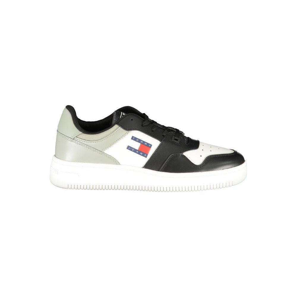 Tommy Hilfiger Black Polyester Sneaker Tommy Hilfiger