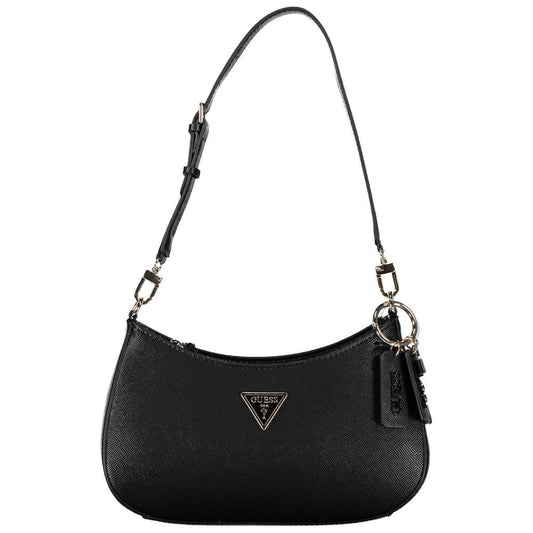 Guess Jeans Black Polyethylene Handbag Guess Jeans