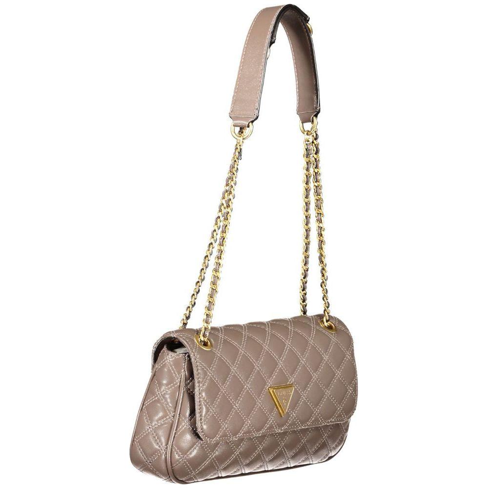 Guess Jeans Beige Polyethylene Handbag Guess Jeans