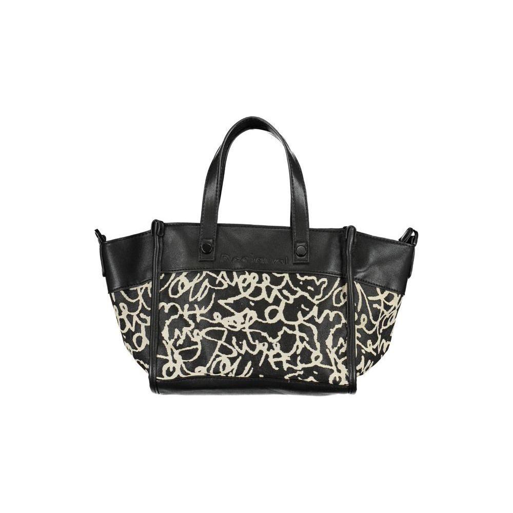 Desigual Black Polyester Handbag Desigual