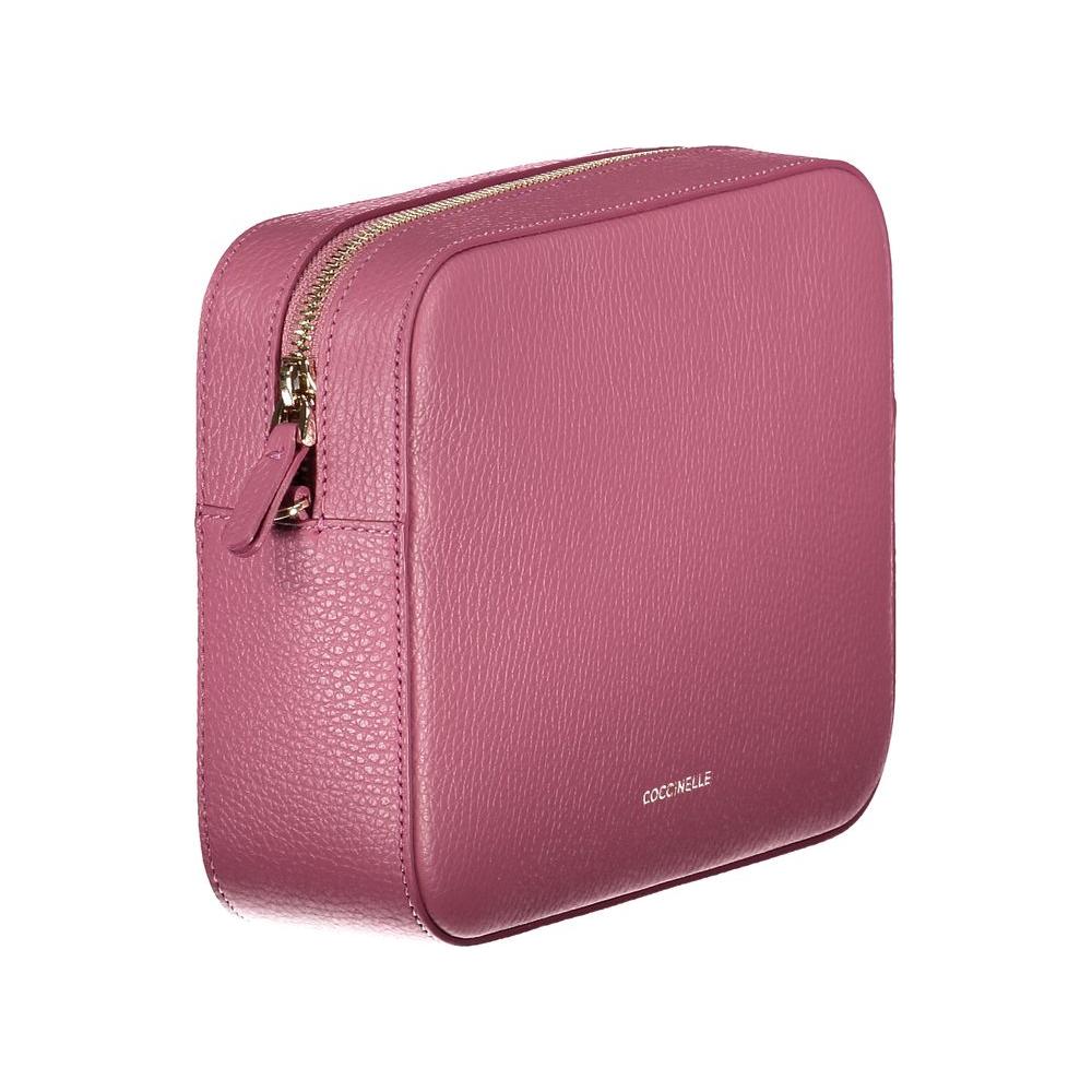 Coccinelle Pink Leather Handbag Coccinelle