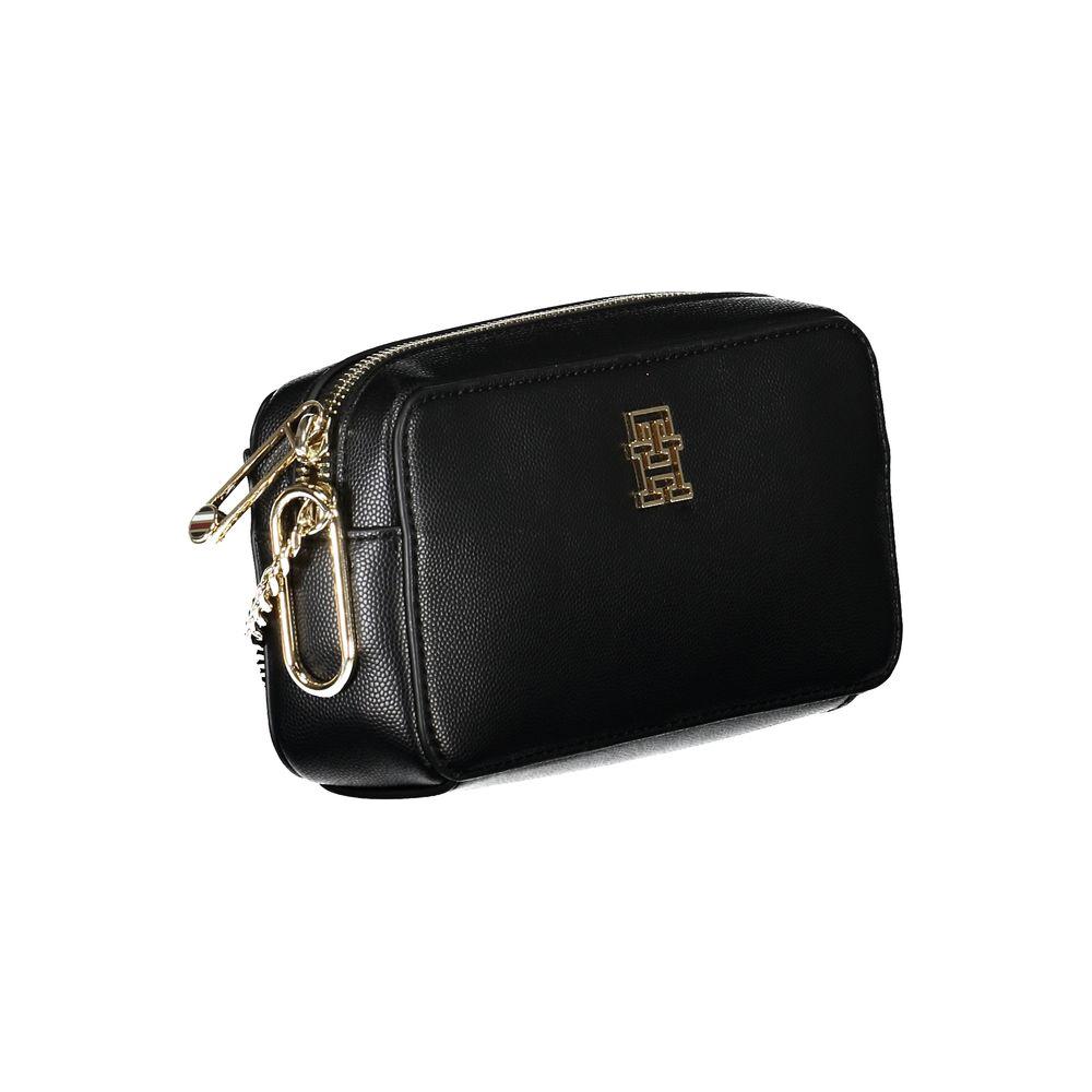 Tommy Hilfiger Black Polyethylene Handbag Tommy Hilfiger