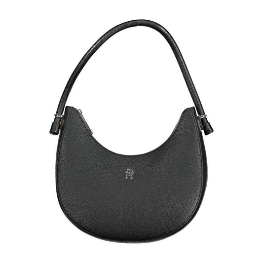 Tommy Hilfiger Black Polyethylene Handbag Tommy Hilfiger