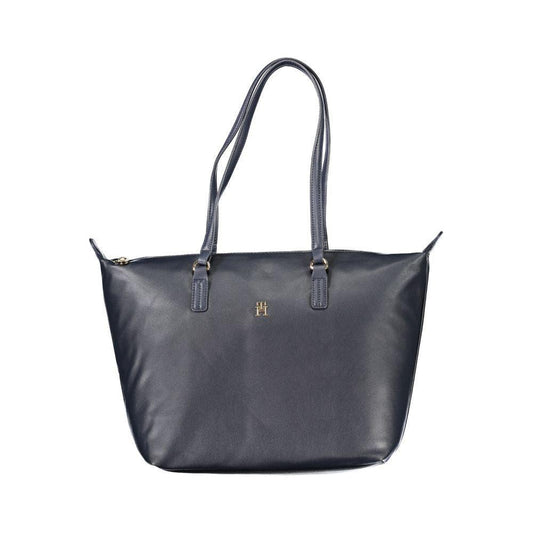 Tommy Hilfiger Blue Polyester Handbag Tommy Hilfiger