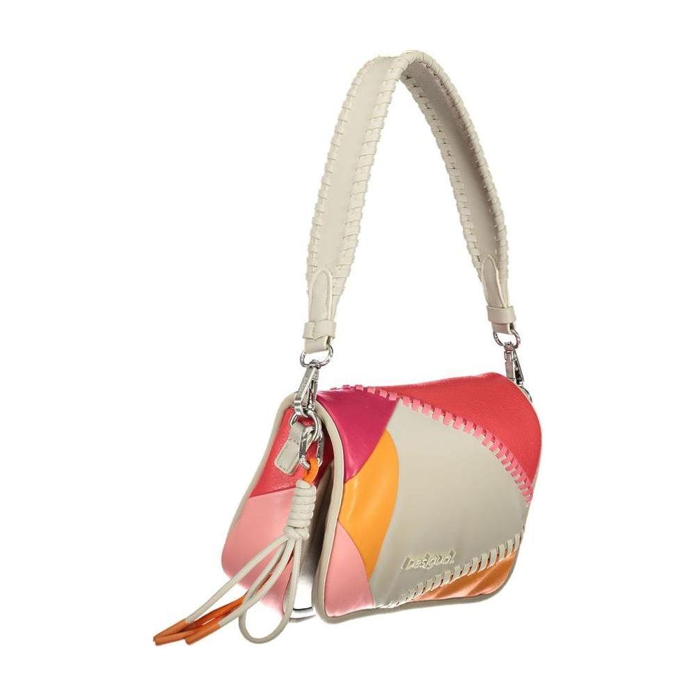 Desigual White Polyethylene Handbag Desigual