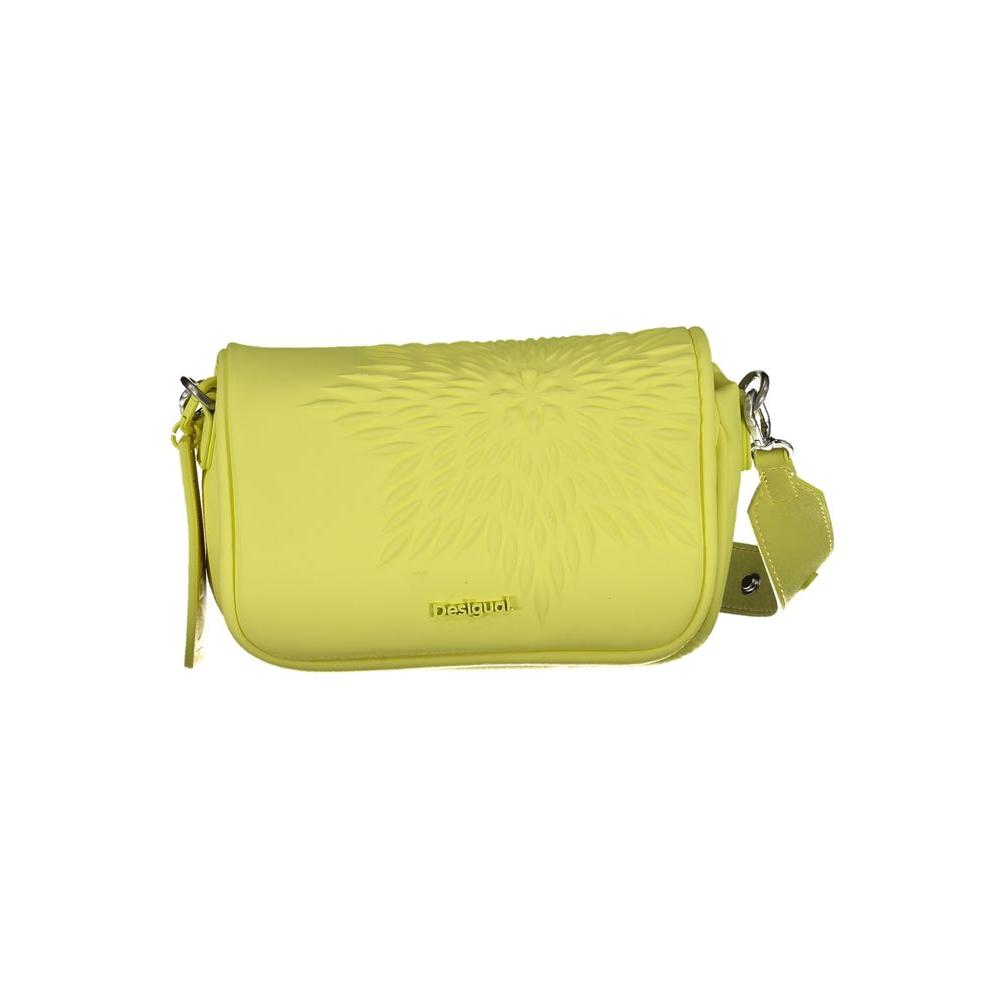 Desigual Yellow Polyethylene Handbag Desigual