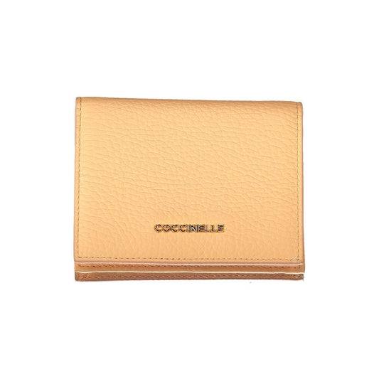 Coccinelle Orange Leather Wallet Coccinelle