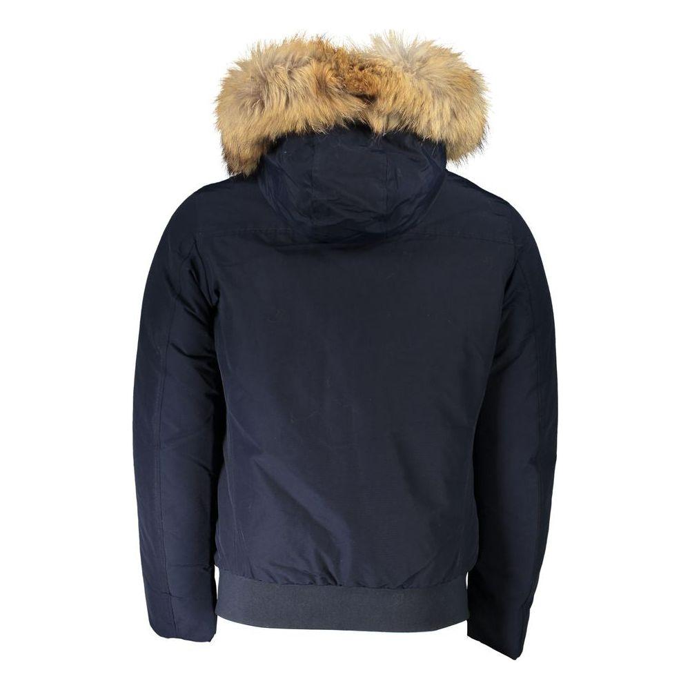 Woolrich Blue Cotton Jacket Woolrich