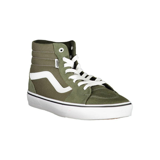 Vans Green Polyester Sneaker Vans