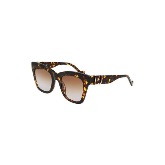 Liu Jo Brown Acetate Sunglasses Liu Jo