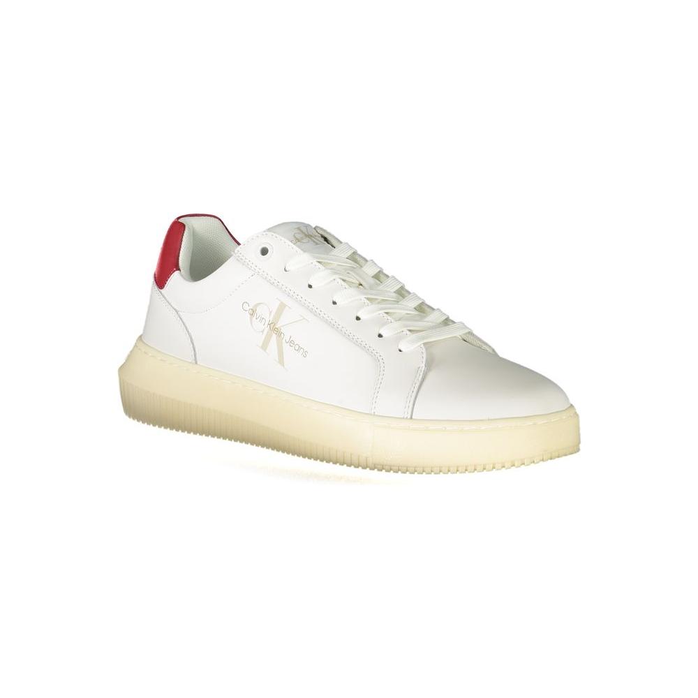 Calvin Klein White Polyester Sneaker Calvin Klein