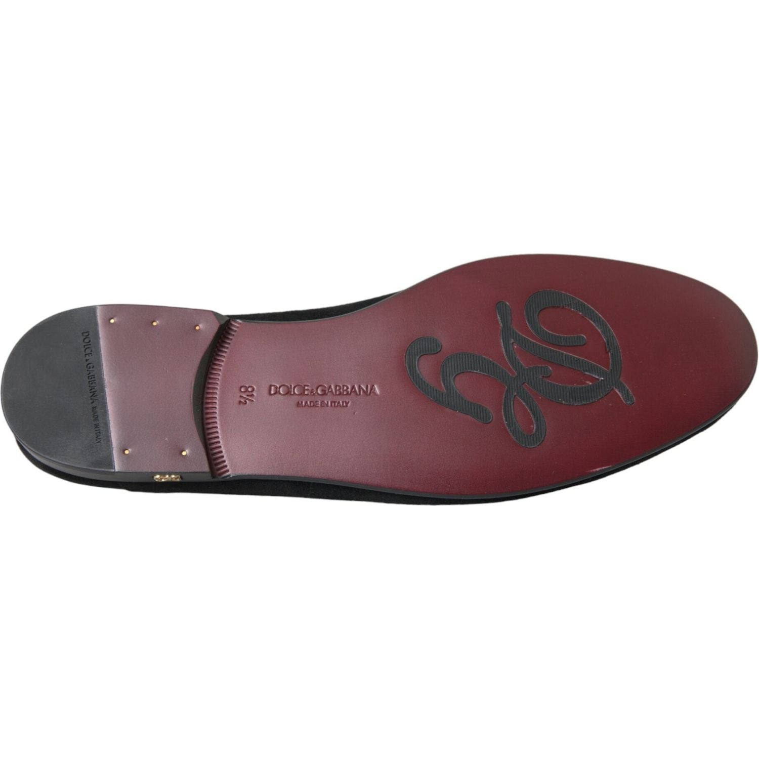 黑色绒面革乐福鞋 正装便鞋