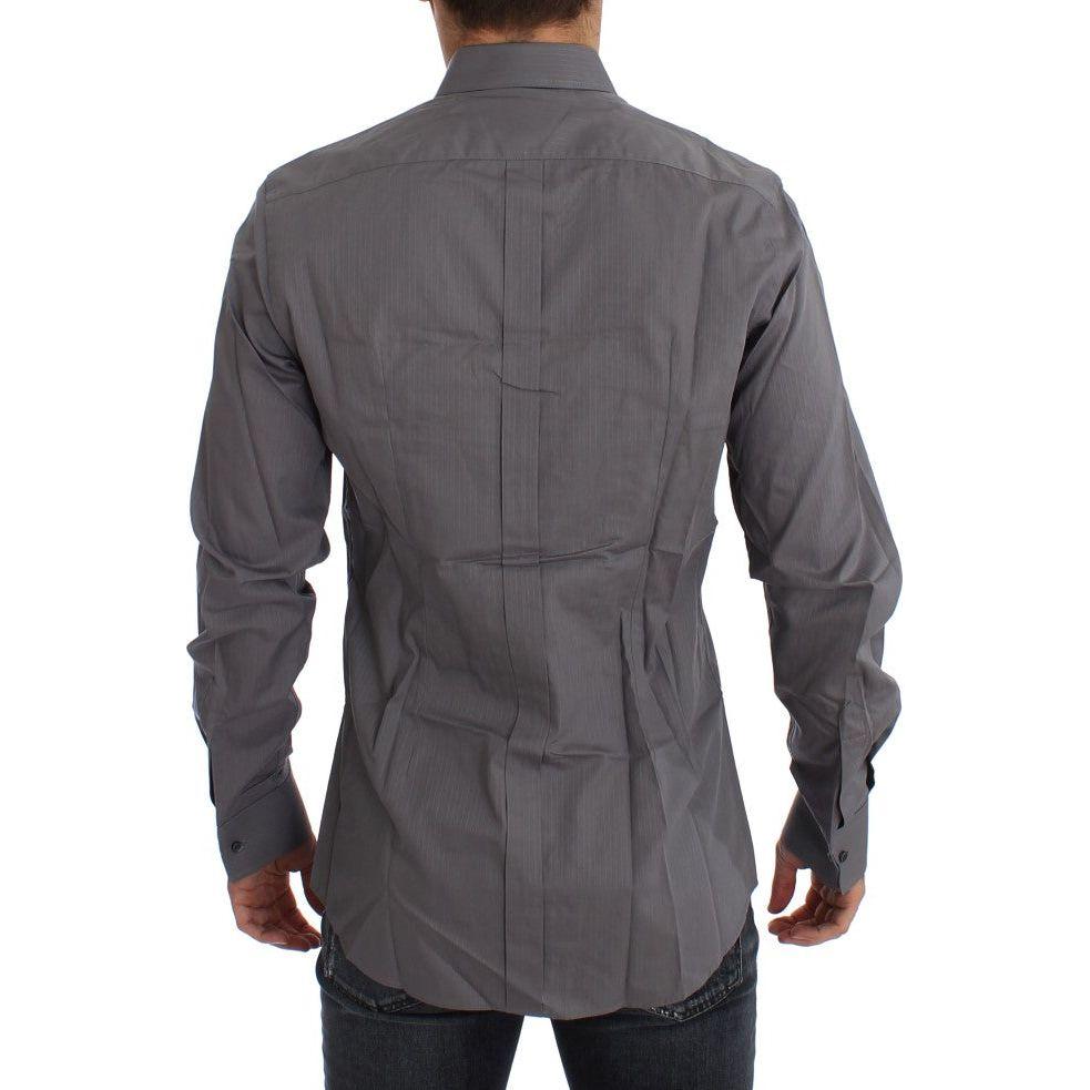 优雅修身棉质衬衫