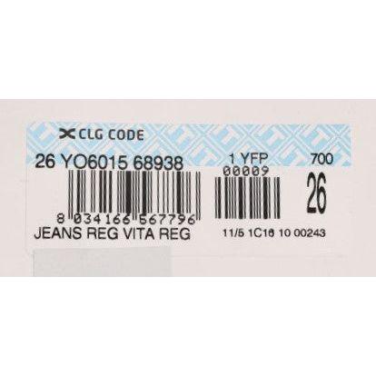 Acht Black Denim Cotton Bottoms Slim Fit Jeans Acht