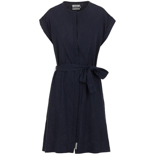 Fred Mello Blue Cotton Women Dress Fred Mello