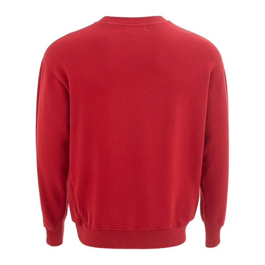 Ambush Elevated Red Cotton Sweater Ambush