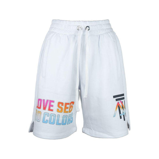 Diego Venturino White Cotton Women Short Shorts Diego Venturino