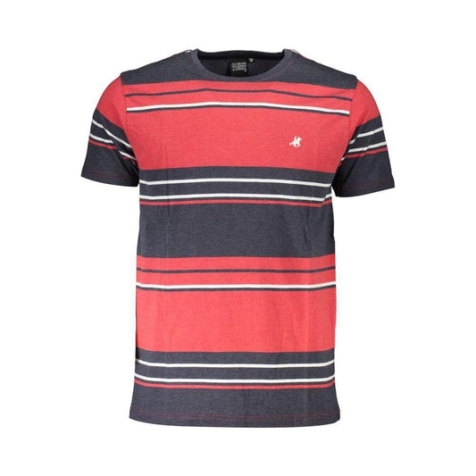 U.S. Grand Polo Red Cotton T-Shirt U.S. Grand Polo