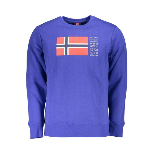 Norway 1963 Blue Cotton Sweater Norway 1963