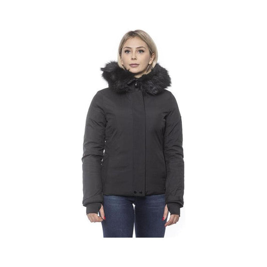 Trussardi Collection Black  Jackets & Coat Trussardi Collection