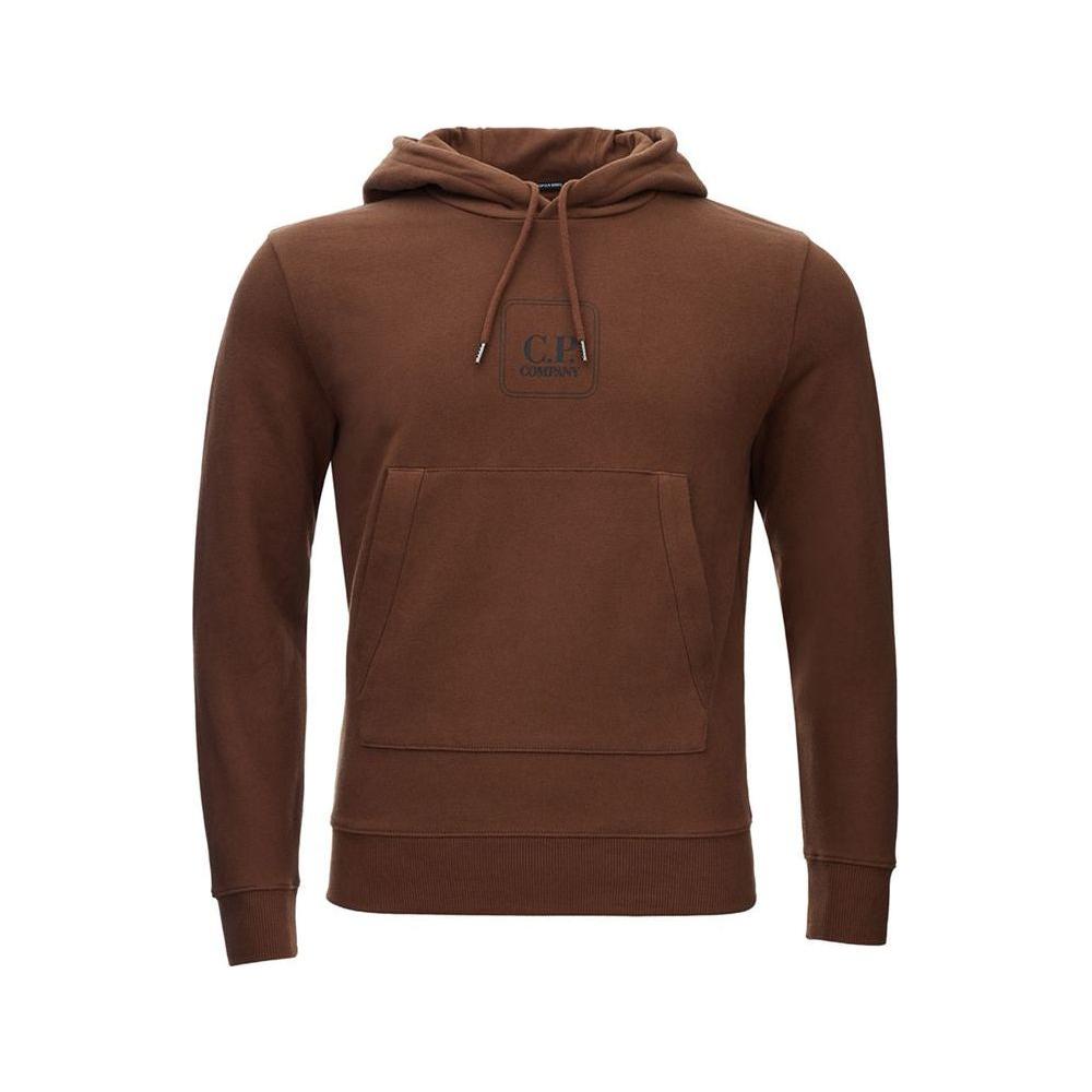 C.P. Company Elevated Brown Cotton Sweater for Men C.P. Company