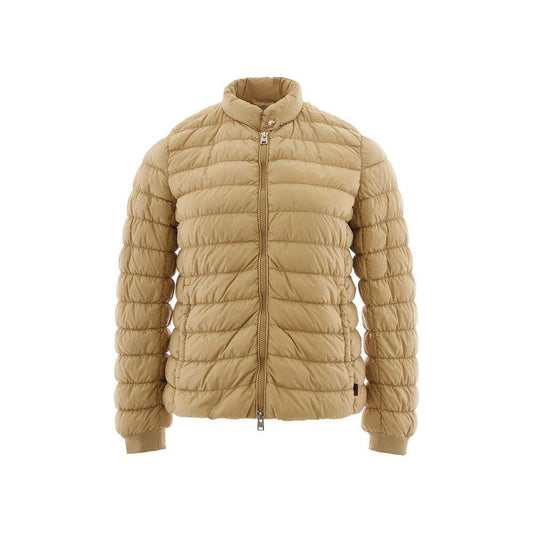 Woolrich Beige Polyamide Designer Jacket Woolrich