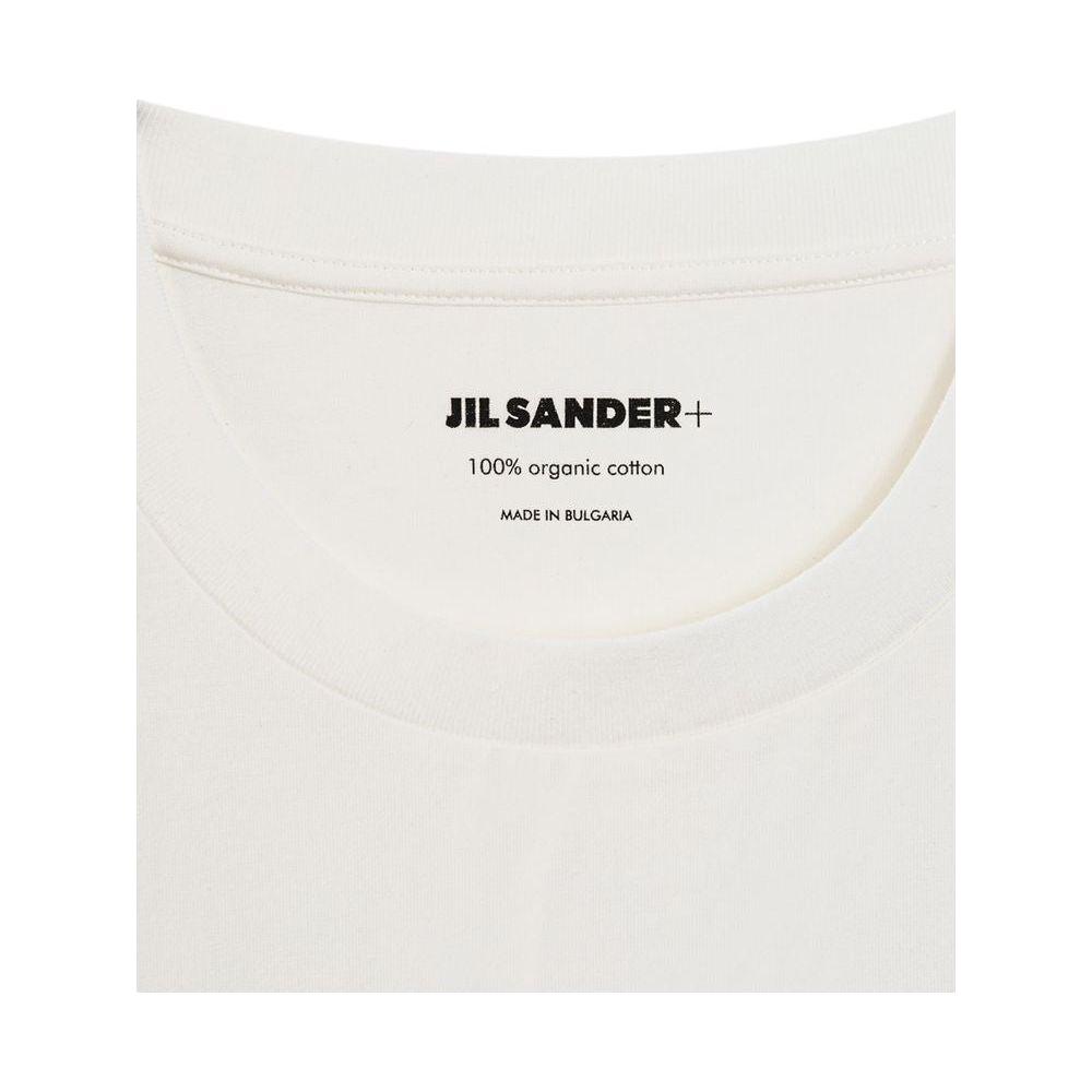 Jil Sander White Cotton Organic T-Shirt Jil Sander