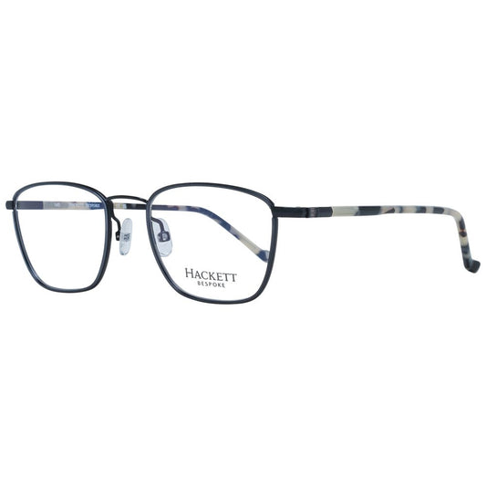Hackett Black Stainless Steel Glasses (Frames) Hackett