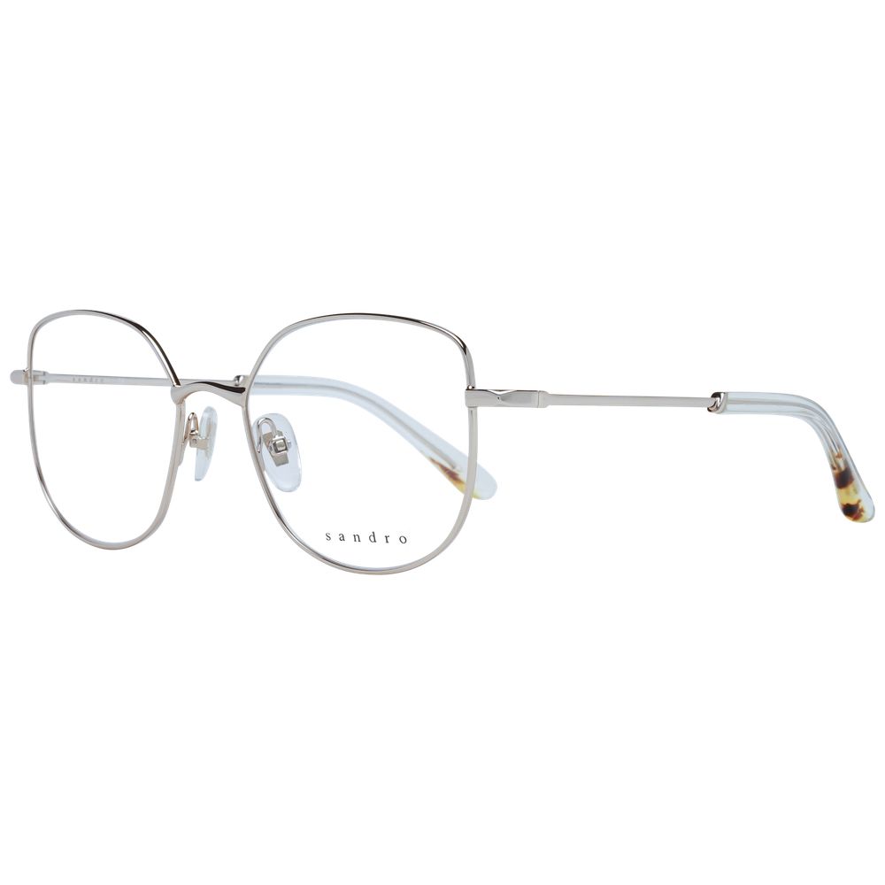 Sandro Gold Stainless Steel Glasses (Frames) 1728,67345776800,Accessories,Glasses (Frames) - Glasses and Sunglasses - Accessories,Glasses and Sunglasses - Accessories,Gold,New with tags,Sandro,Women