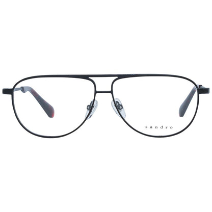 Sandro Black Stainless Steel Glasses (Frames) Sandro