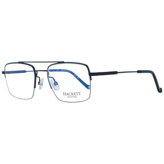Hackett Black Stainless Steel Glasses (Frames) Hackett