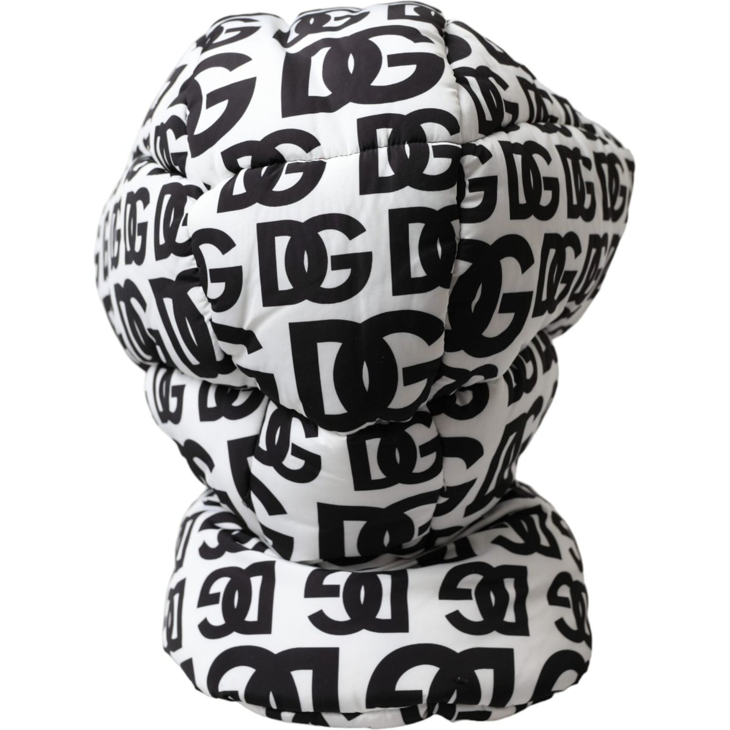 Dolce & Gabbana White Logo Whole Head Wrap Hat Men Dolce & Gabbana