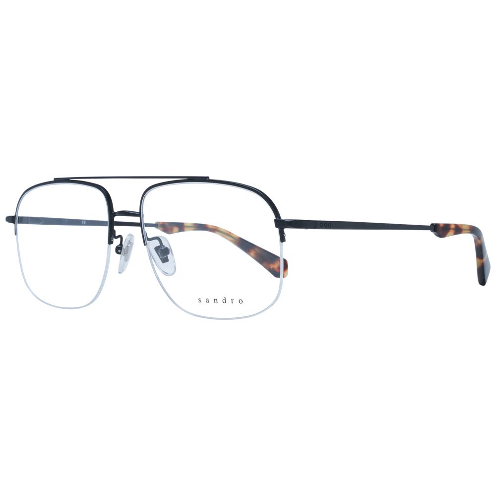 Sandro Black Metal Glasses (Frames) Sandro