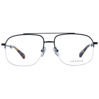 Sandro Black Metal Glasses (Frames) Sandro