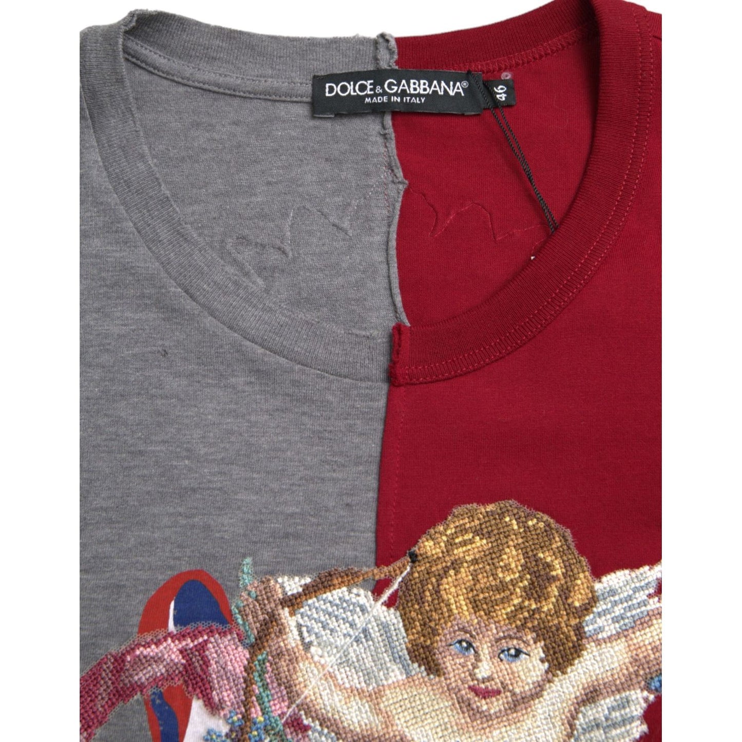 Dolce & Gabbana Multicolor Graphic Short Sleeve T-shirt Dolce & Gabbana