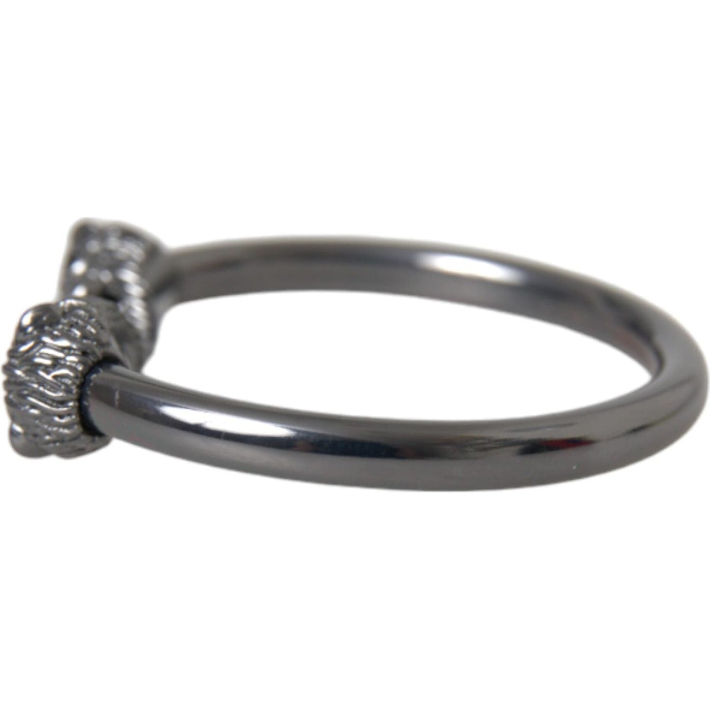 Nialaya Black Rhodium Lion Bangle Bracelet Women Bracelet