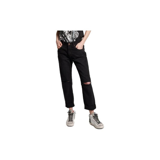 One Teaspoon Black Cotton Jeans & Pant One Teaspoon