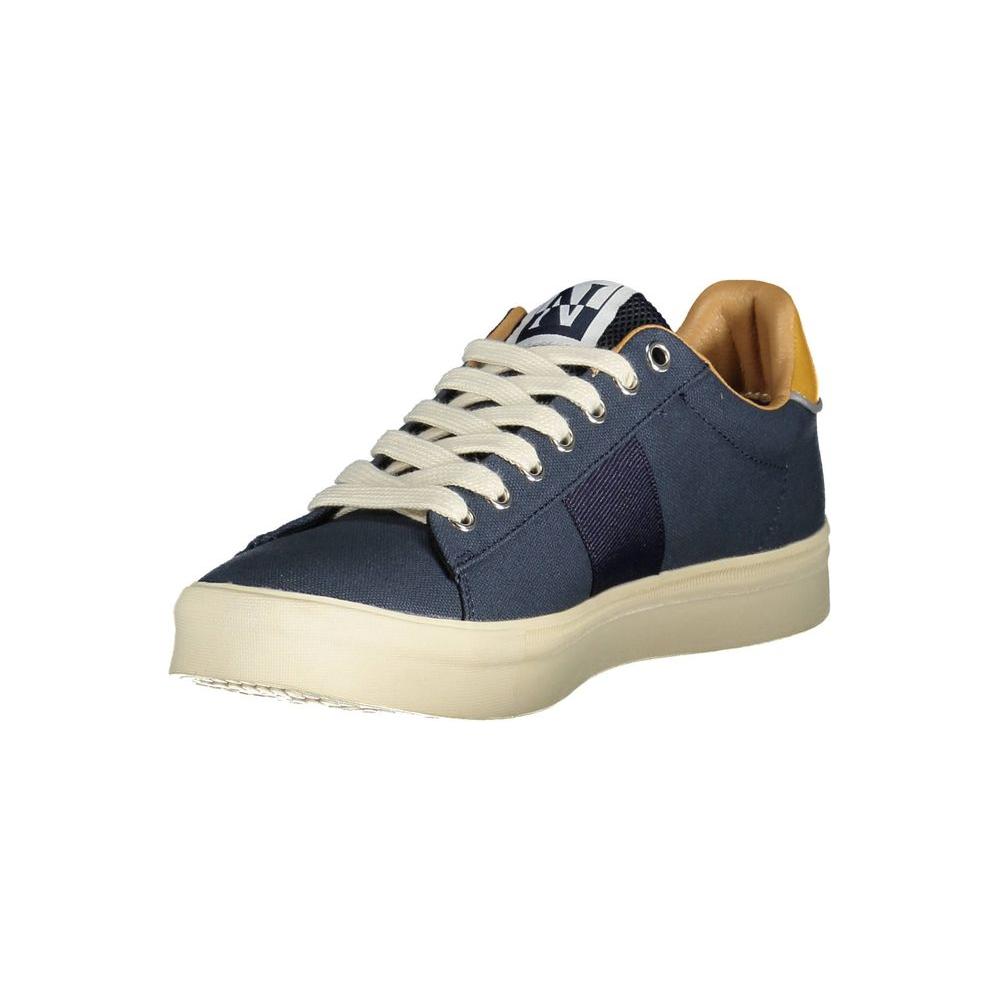 Napapijri Blue Polyester Men Sneaker Napapijri