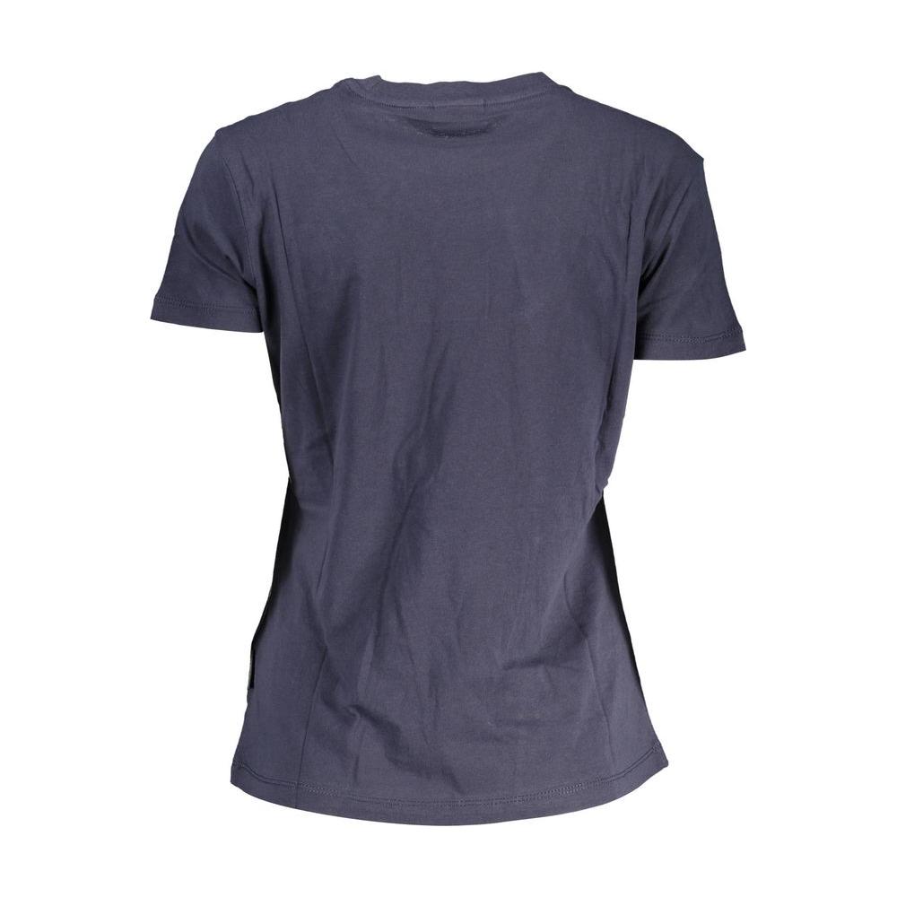 Napapijri "Blue Cotton Women T-Shirt" Napapijri