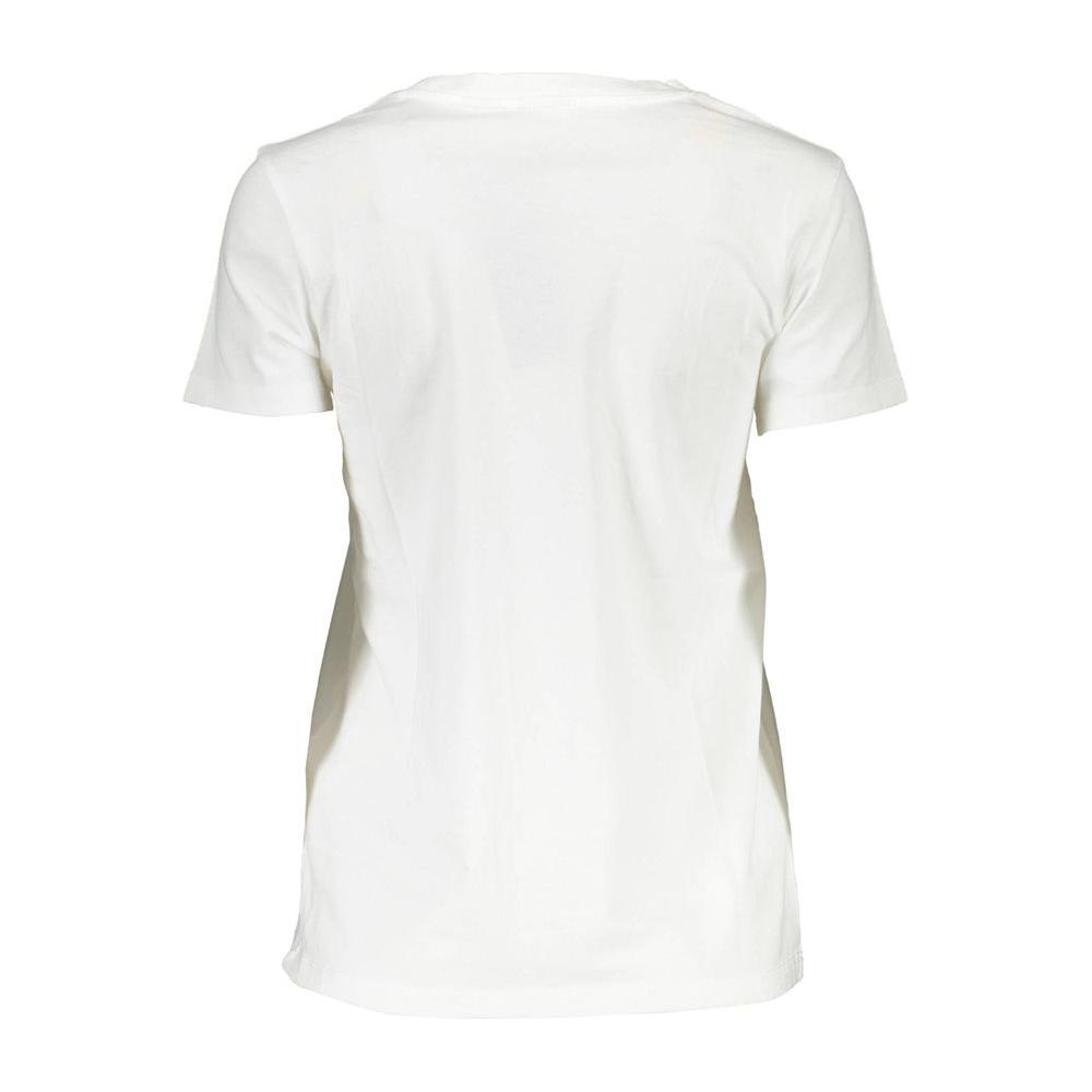 Levi's White Cotton Women Tee Levi's