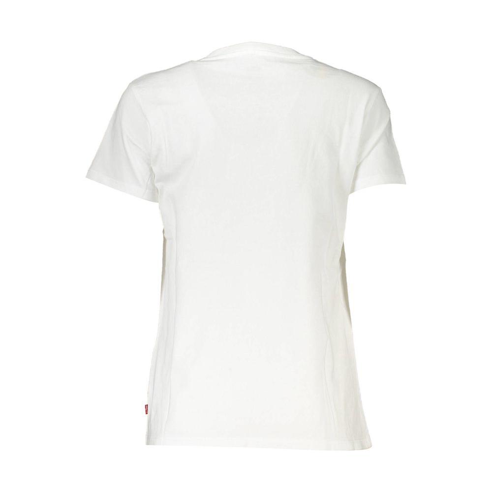 Levi's White Cotton Tops & T-Shirt Levi's