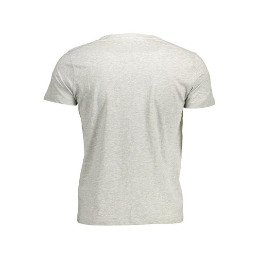 U.S. POLO ASSN. Gray Cotton Men TShirt U.S. POLO ASSN.