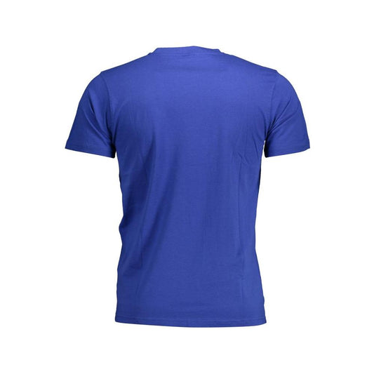 Sergio Tacchini Blue Cotton T-Shirt Sergio Tacchini